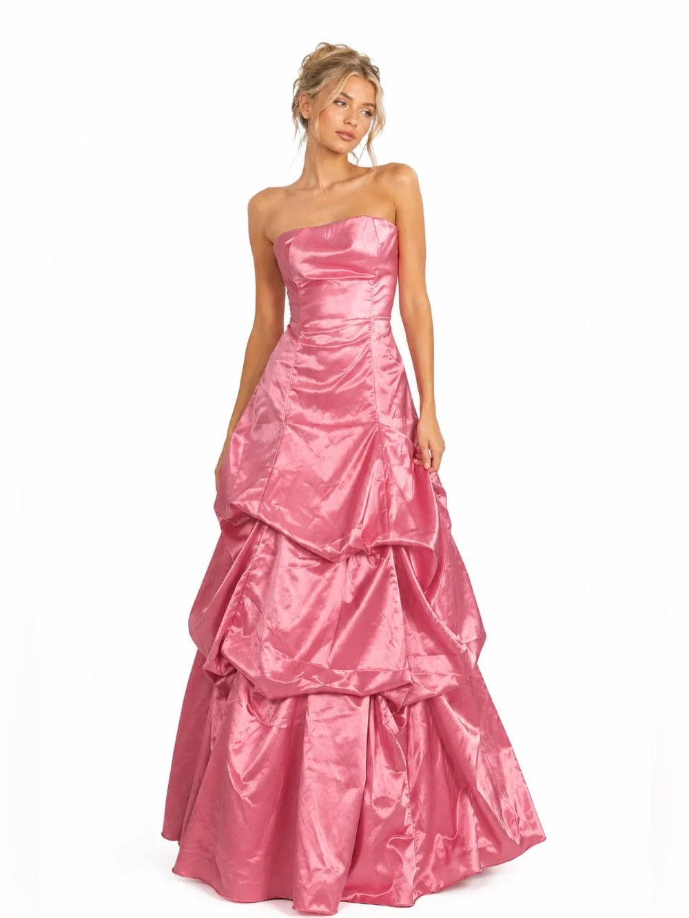 yellow sparkly prom dress Primavera couture 3291 size 8, 10 Sequins V Neckline Backless Slit 8 / Yellow Jose Alberto Chavez 1964-1967 - Drawings of Size:Child 5 up back allows for